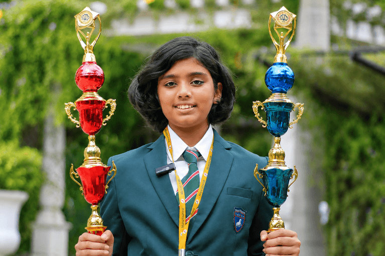 Proud Moment: Aradhna Shree in Karate