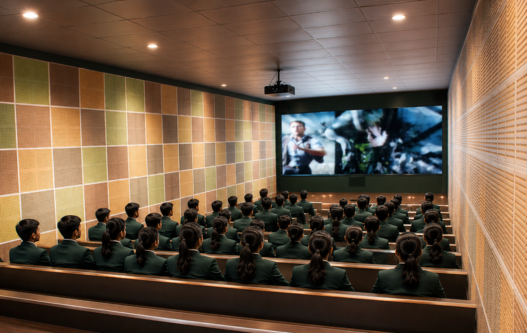 3D Theatre with 120 Seating Capacity